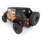Smittybilt BOWLESS COMBO TOP KIT W/TINTED WINDOWS - PROTEK JEEP, 07-18 WRANGLER (JK) 4 DOOR 9087135K - alternate 2